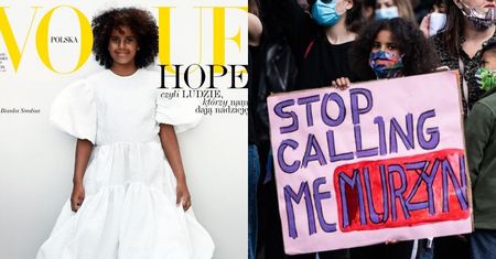 Uczestniczka warszawskiego protestu #BlackLivesMatter trafiła na OKŁADKĘ "Vogue Polska": "Daje nadzieję NA LEPSZE JUTRO"