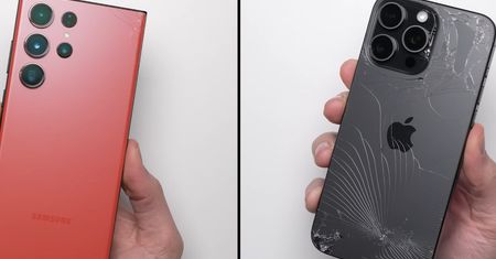 iPhone 15 Pro Max vs Galaxy S23 Ultra. Ekstremalny test wytrzymałości