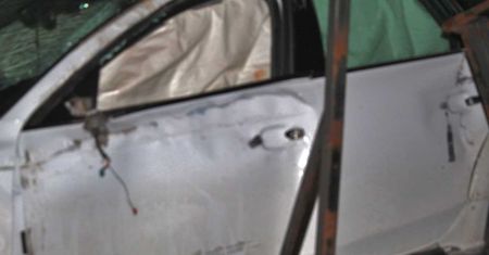 Małopolska. Pijany uciekał przed policją. Jego auto spadło ze skarpy