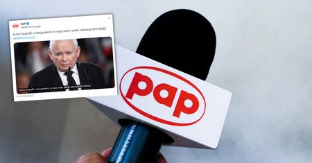 Wpadka agencji. Pomylili Kaczyńskiego
