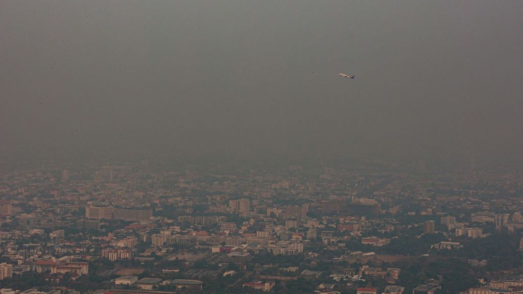 Z roku na rok powietrze w Chiang Mai jest coraz bardziej zanieczyszczone