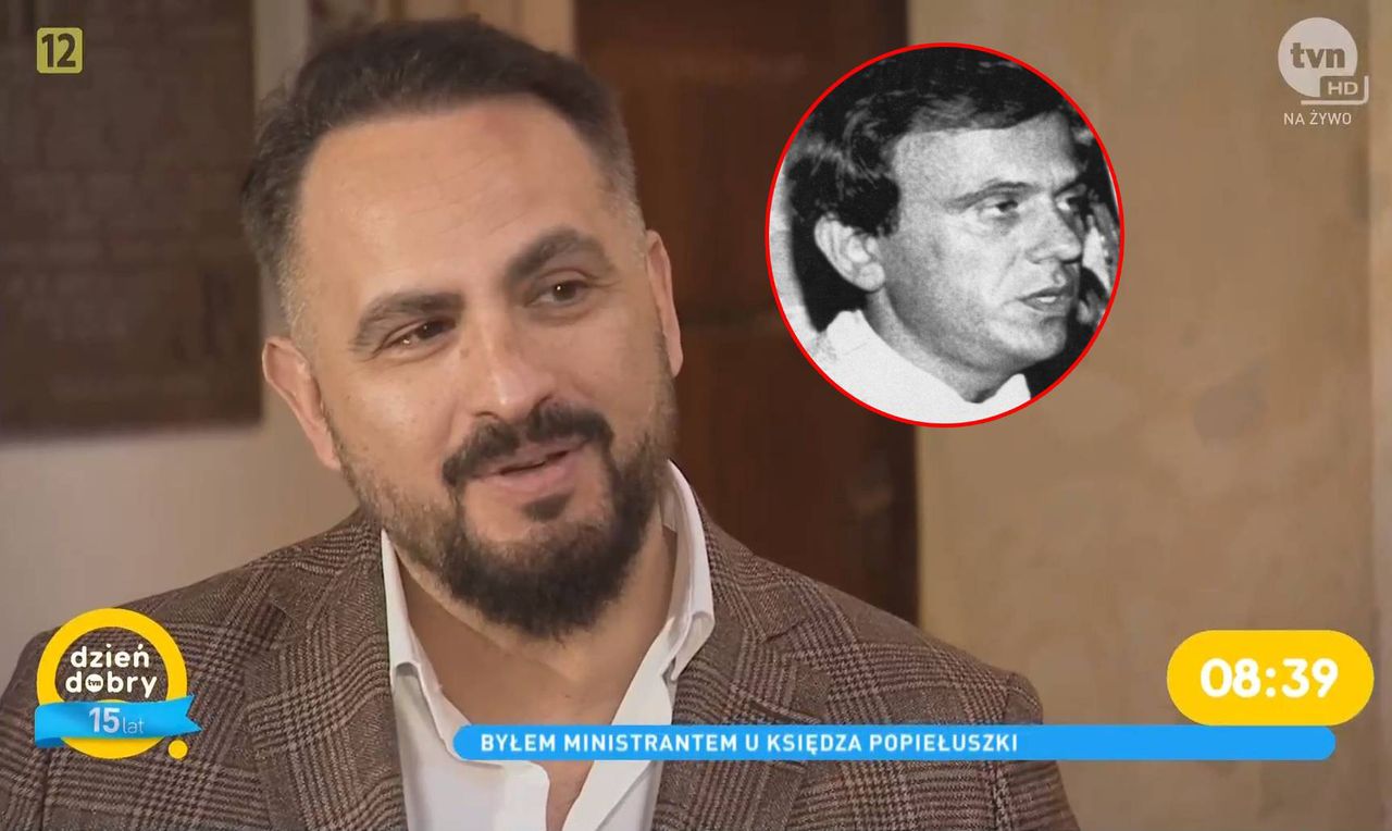 Agustin Egurrola był ministrantem u księdza Popiełuszki.