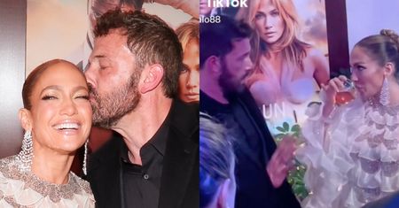 Groźna Jennifer Lopez sprawdza DRINKA Bena Afflecka na nagraniu z imprezy! (WIDEO)