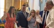 Wpadka podczas chrztu. Nagrali reakcję rodziny