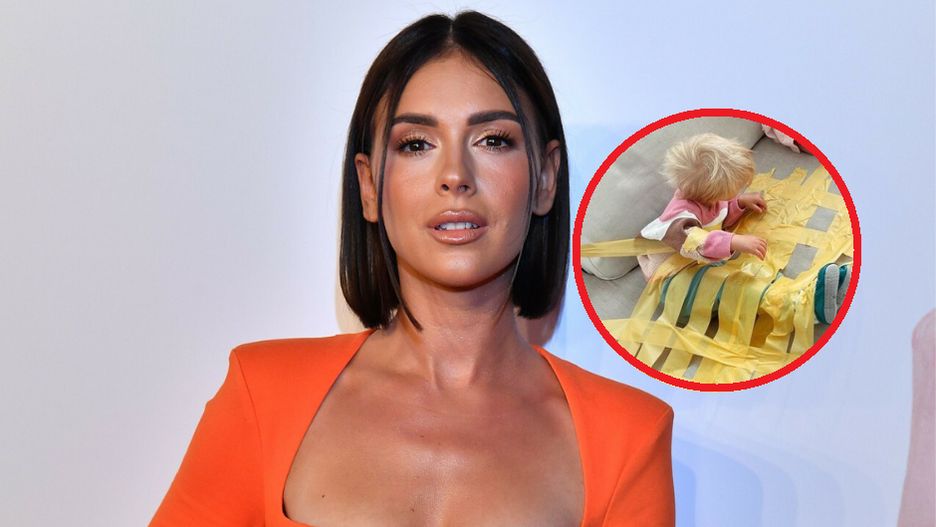 Klaudia Halejcio umieściła zabawne zdjęcie w sieci. Tak spędza czas z rodziną