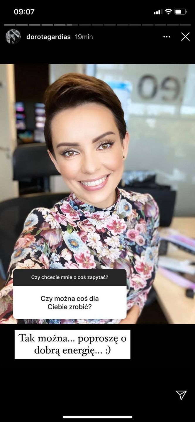 Dorota Gardias opowiada o swoim stanie zdrowia