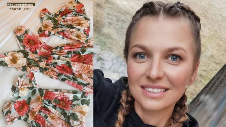 Anna Lewandowska pochwaliła się przesyłką od Dolce & Gabbana