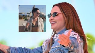 Ewelina Lisowska zachwyca formą w bikini. Wskoczyła w skąpy strój i czaruje uśmiechem przy basenie! [FOTO]
