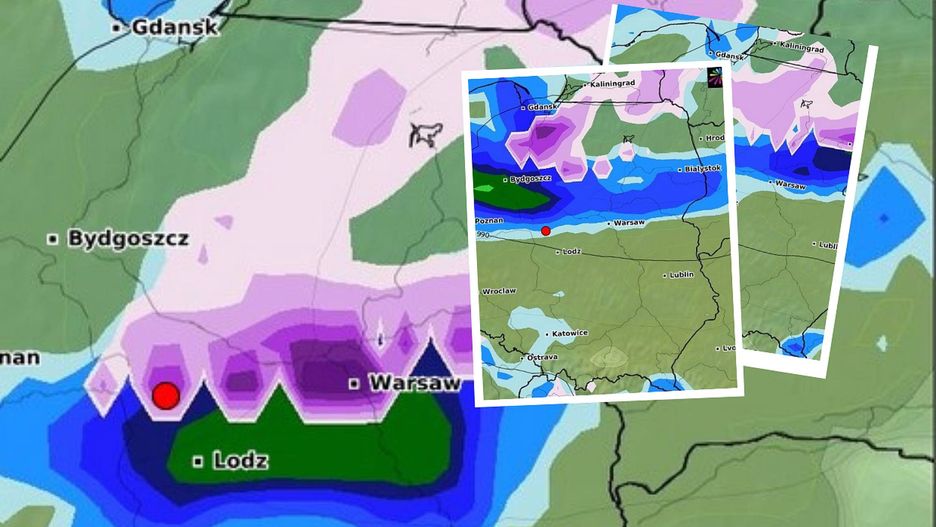 Pogoda w Polsce na początku listopada wg WXCHARTS