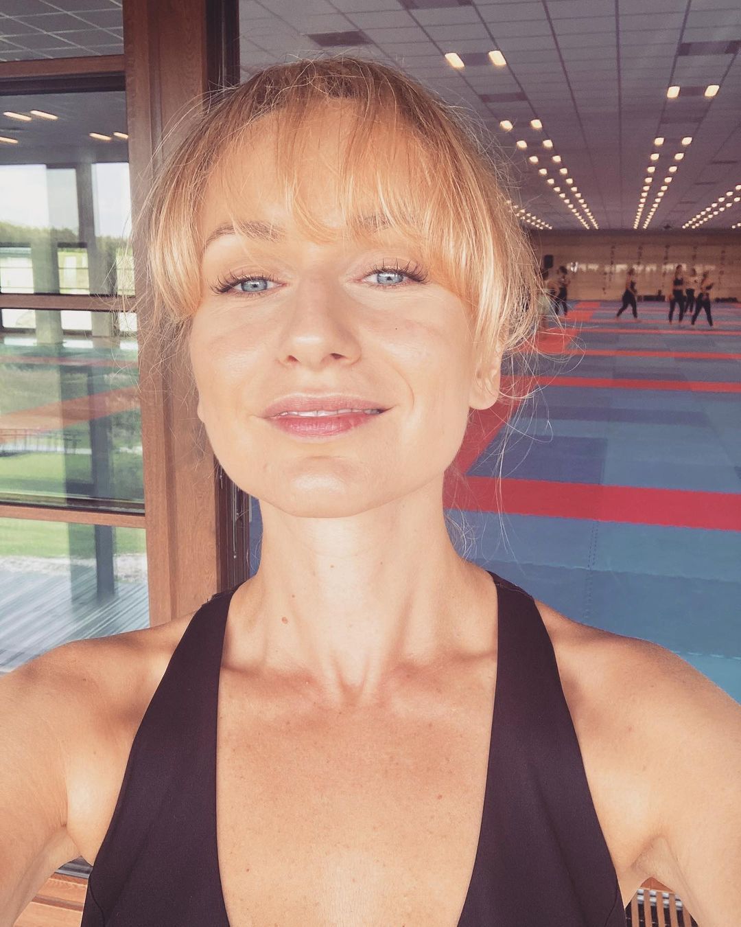Monika Sobień-Górska na obozie Anny Lewandowskiej