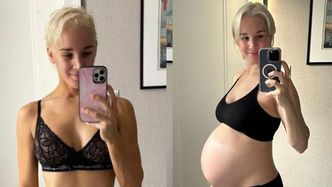 Li Masti pokazuje, jak zmieniło się jej ciało w ciąży. Opublikowała zdjęcia PRZED stanem błogosławionym i w trakcie (ZDJĘCIA)