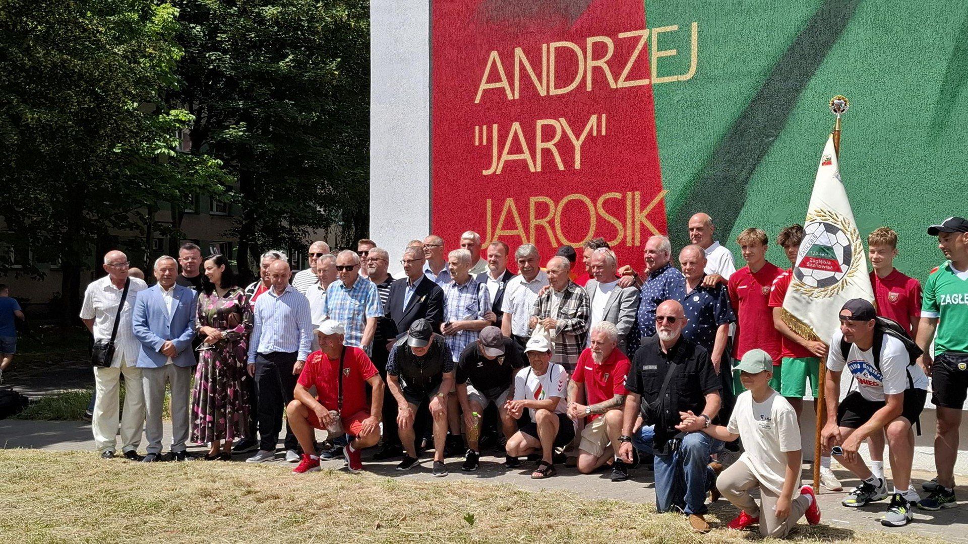 Mural Andrzeja Jarosika w Sosnowcu