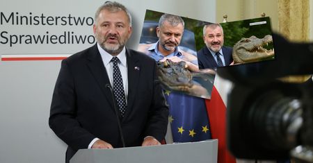 Waldemar Żurek i krokodyl. Kuriozalny materiał w Telewizji Republika