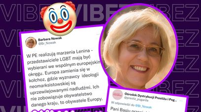 Barbara Nowak przed Tęczowym Piątkiem: marzenie Lenina = europejski kołchoz LGBT z nadludźmi