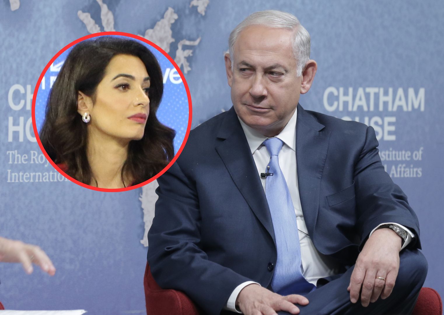 Chcą aresztować premiera Izraela. Amal Clooney podpisała pozytywną opinię