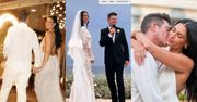 Robin Thicke i April Love Geary wzięli ślub po sześciu latach narzeczeństwa. Panna młoda przebierała się TRZY razy