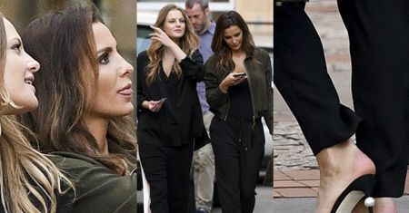 Sara Boruc w klapkach za 4 tysiące idzie do teatru (ZDJĘCIA)