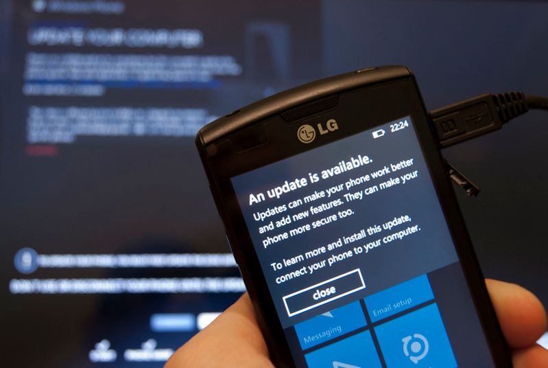 Pierwsza aktualizacja Windows Phone 7 już dostępna