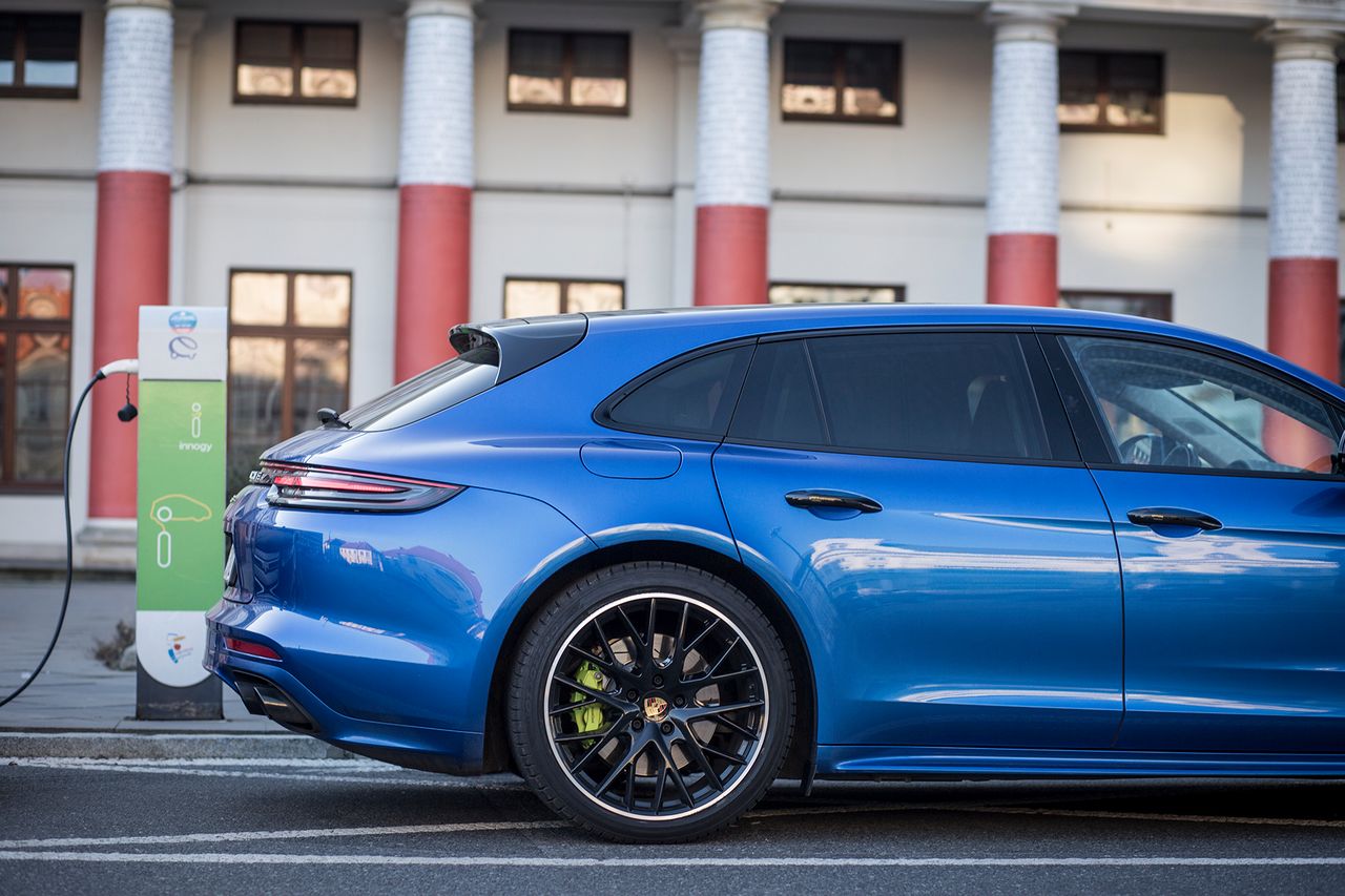 Porsche Panamera 4 E-Hybrid Sport Turismo (2019) (fot. Mateusz Żuchowski)