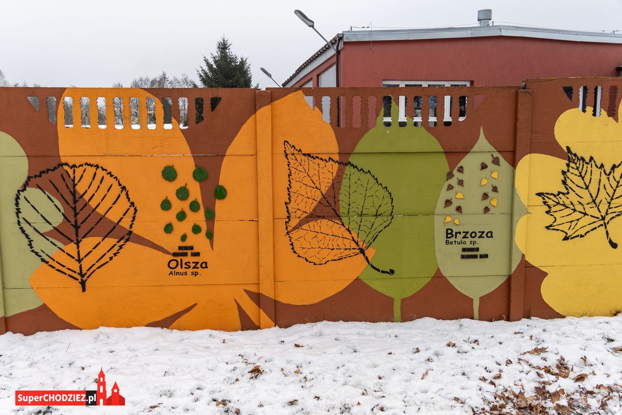Chodzieskie murale, Chodzież, mural, ceramika, grafika