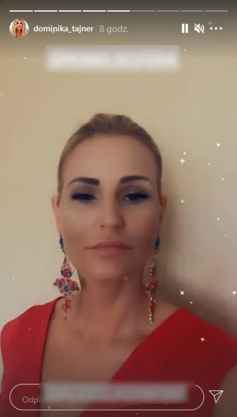 Dominika Tajner bawi się na poprawinach z Michałem Wiśniewskim i jego byłą żoną
