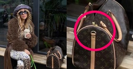 Jessica Mercedes paraduje po Warszawie z PODRÓBĄ LOUIS VUITTON?! (ZDJĘCIA)