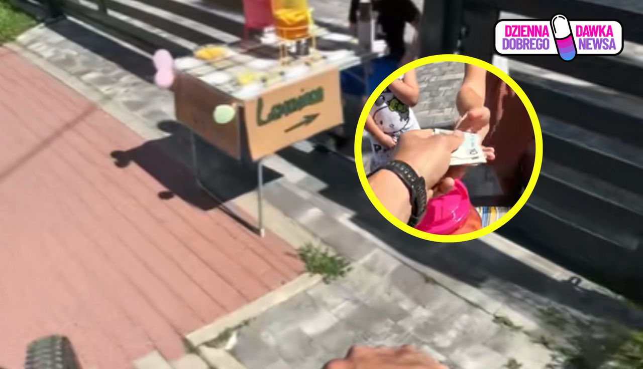 Chcieli tylko 4 zł. Wyjął pieniądze. Dziewczynka złapała się za głowę