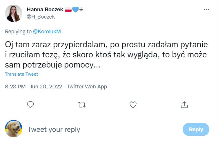 Hanna Boczek znowu w akcji