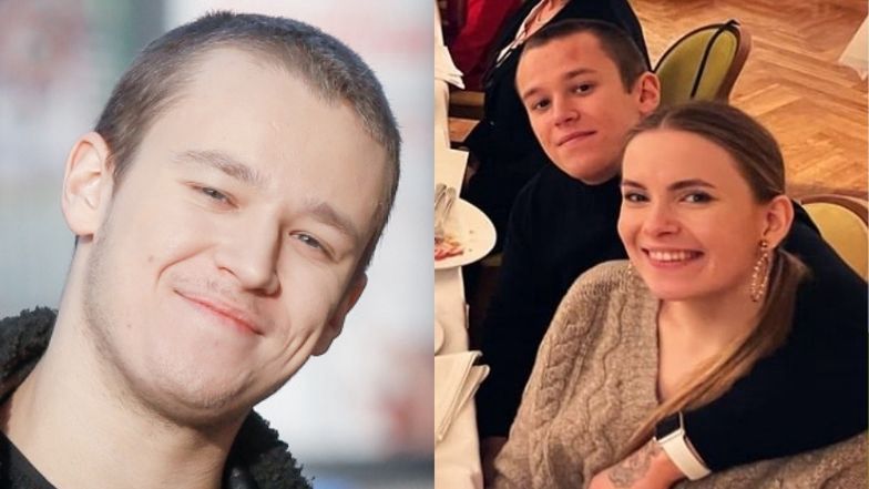 Xavier Wiśniewski czule całuje ukochaną