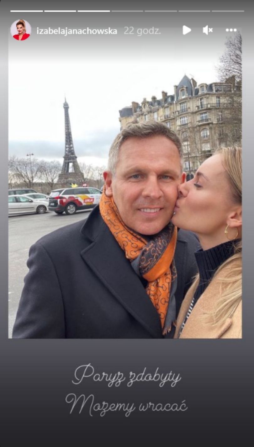Izabela Janachowska i Krzysztof Jabłoński podbijają Paryż