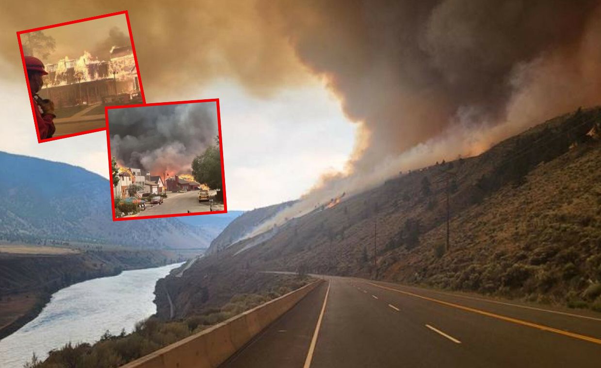 Forest fires sweep through Jasper National Park, devastating town