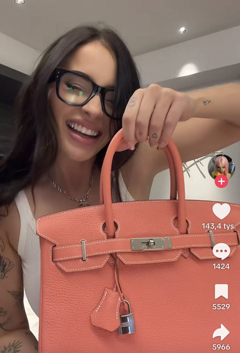 Fagata kupiła torebkę Birkin