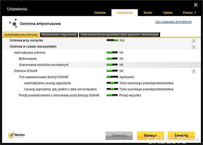 Norton 360 6.0 - przezorny zawsze… zabezpieczony 9