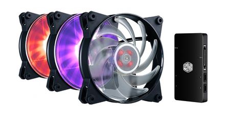 Cooler Master MasterFan Pro 3-in-1 - zestaw wentylatorów dla fanów RGB LED