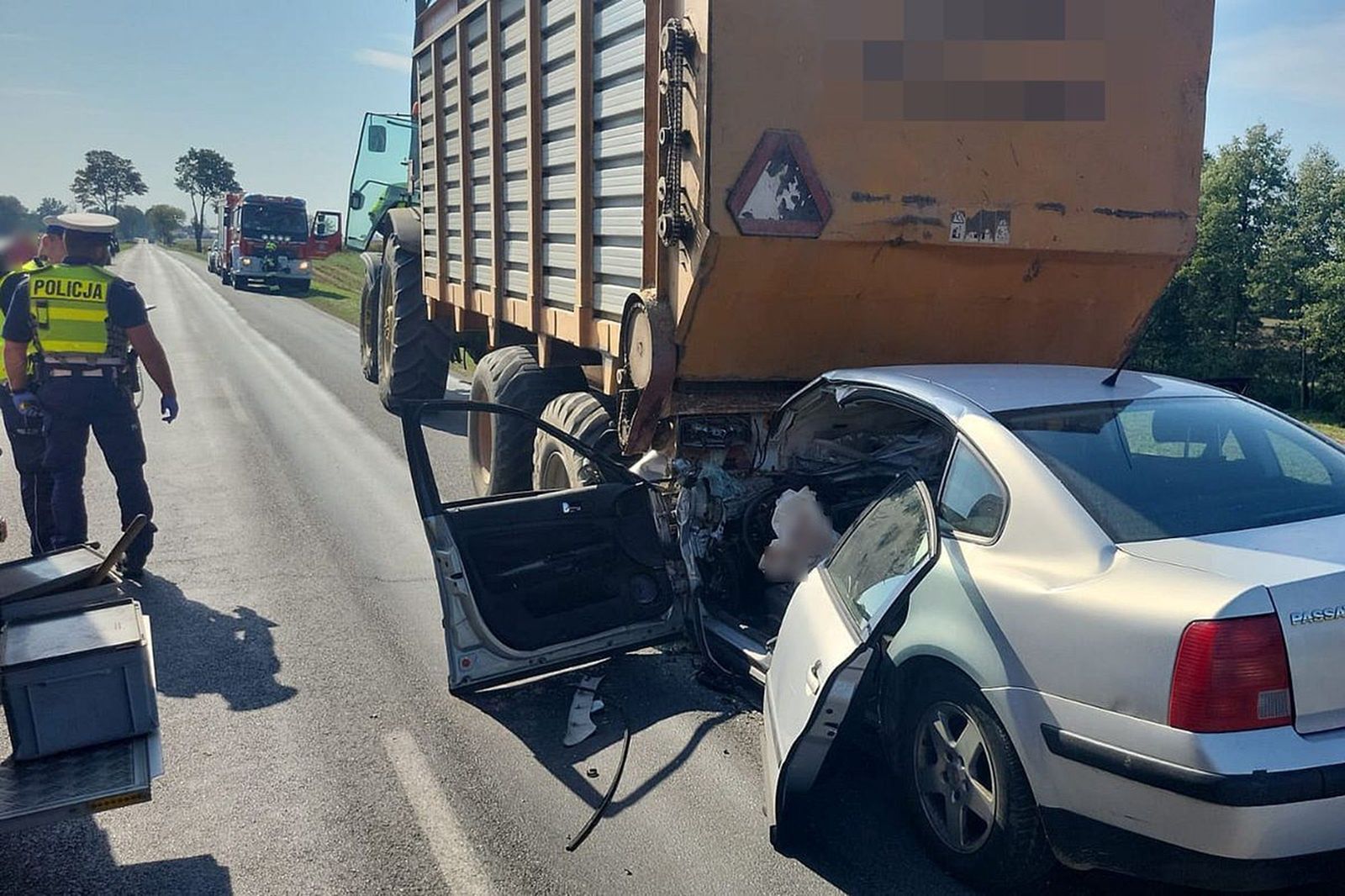 Tragiczny wypadek niedaleko Lipna. Pijany kierowca nie miał uprawnień