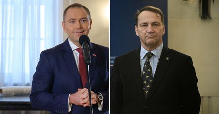 Nawrocki usuwa Okrągły Stół. Sikorski prześmiewczo zareagował