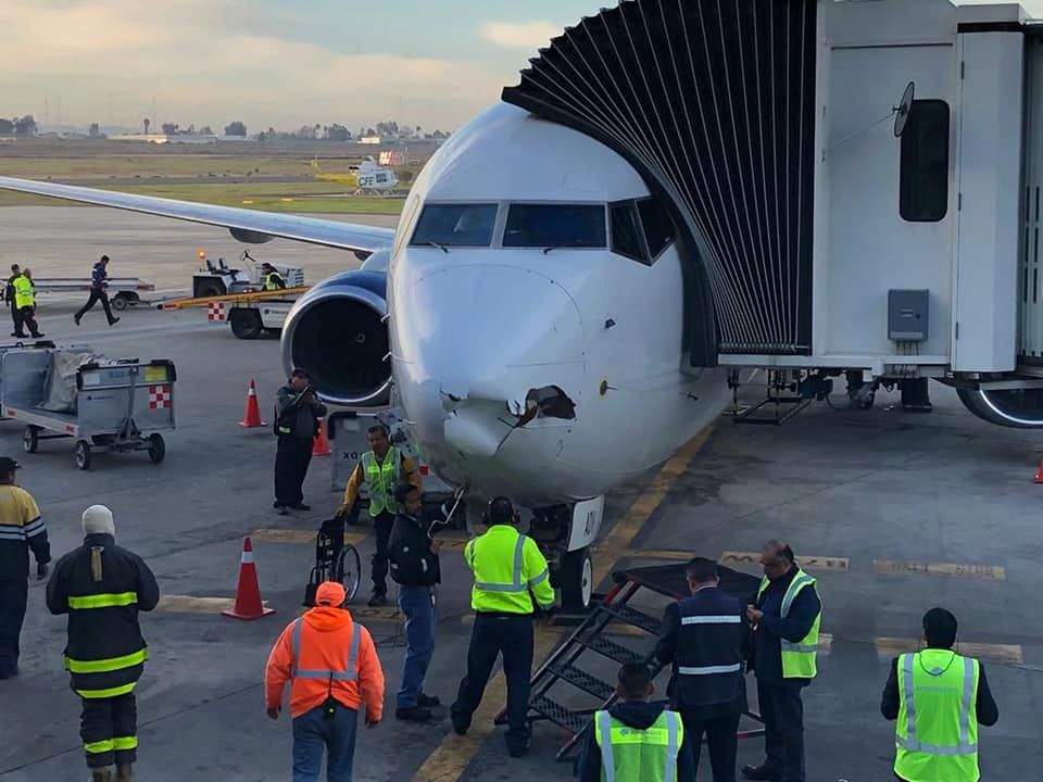 Dron mógł być przyczyną poważnego uszkodzenia Boeinga 737 1