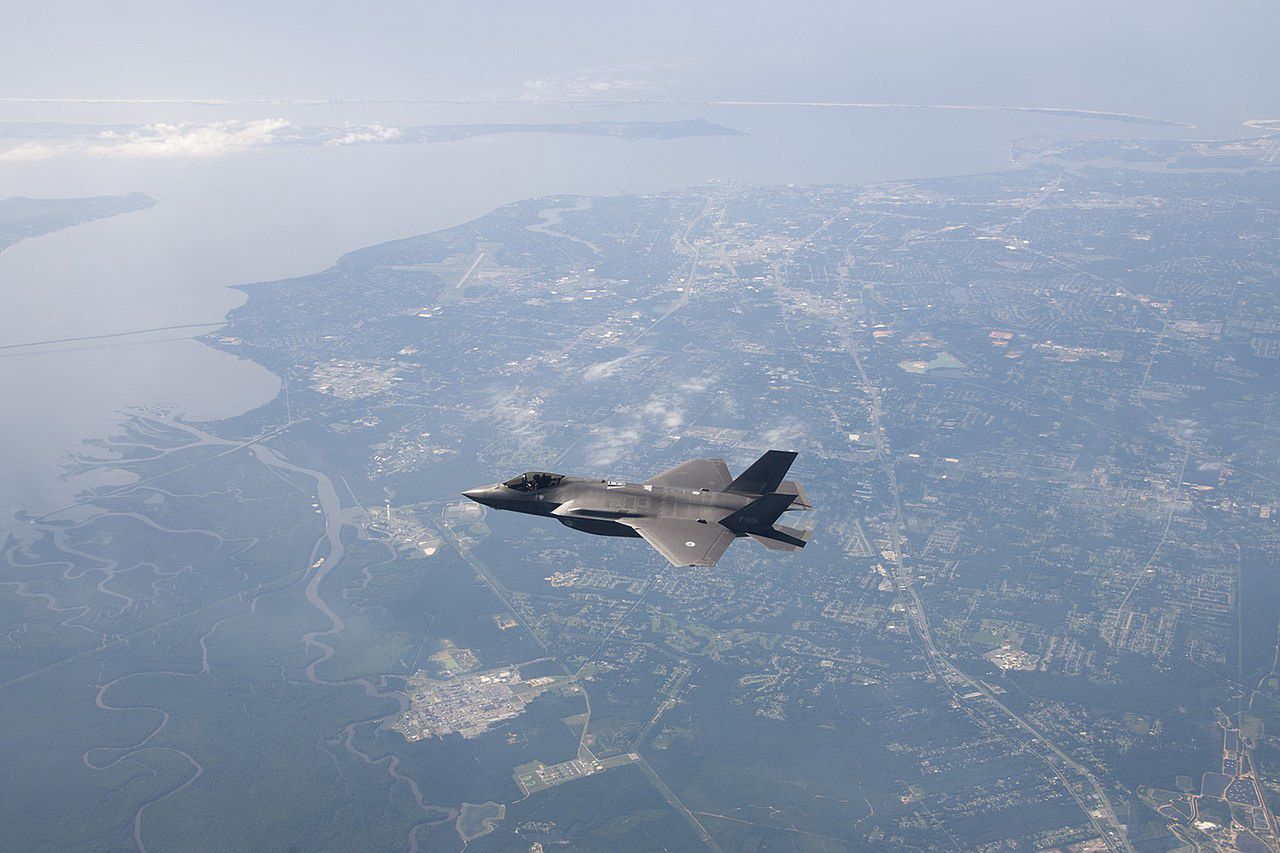 F-35 podczas lotu