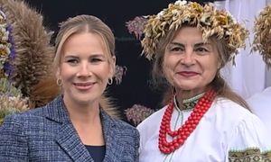 Pierwsza Dama na dożynkach. Tak wyglądała Marta Nawrocka