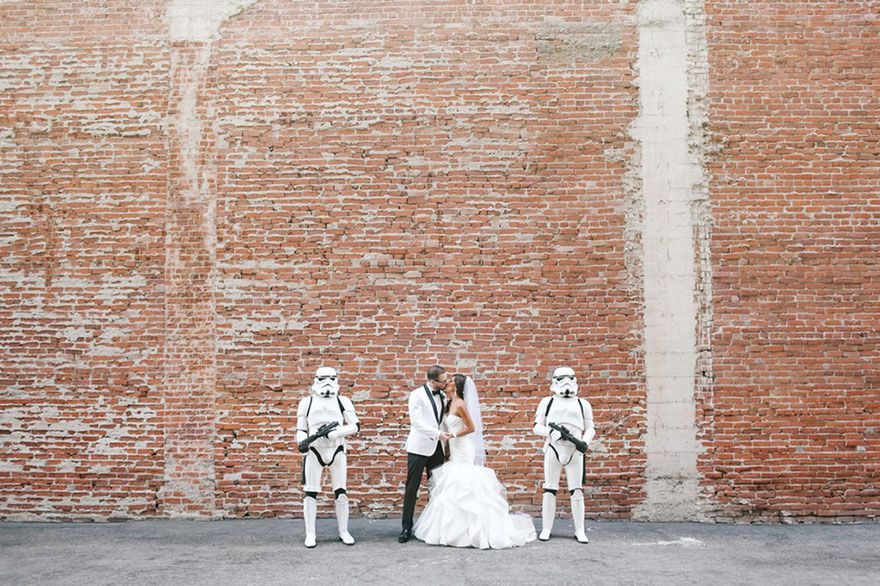 Ślub w stylu „Star Wars" z którego George Lucas byłby dumny 6