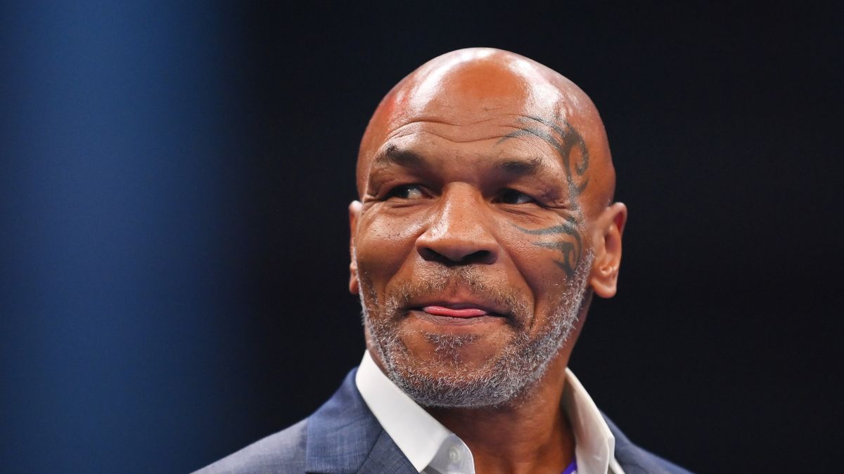 Na zdjęciu Mike Tyson