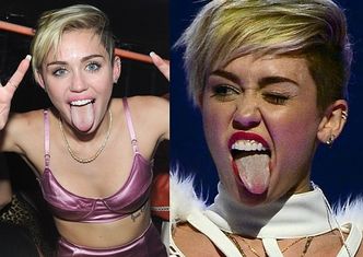 Dlaczego język Miley jest biały? "Alkohol, narkotyki, BULIMIA"...