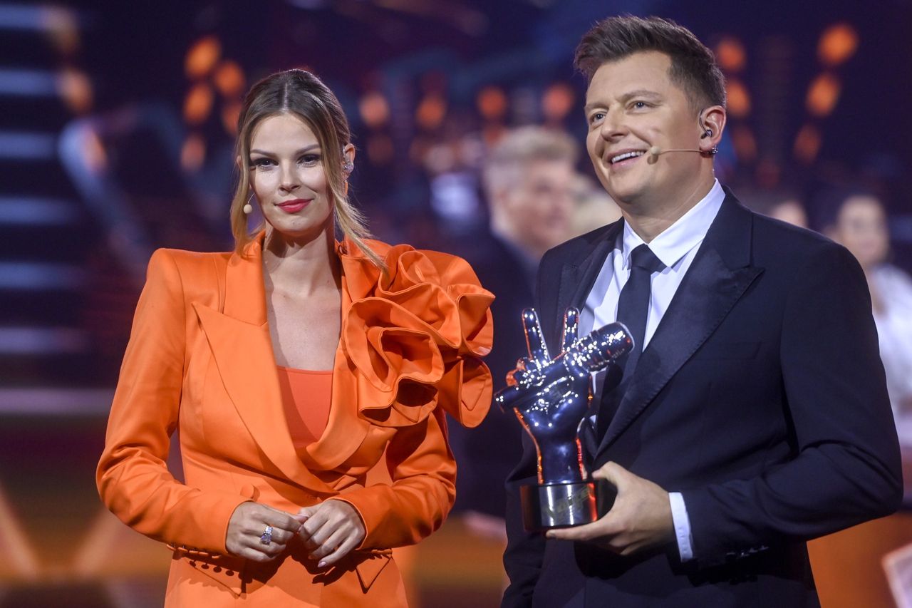 Małgorzata Tomaszewska prowadziła "The Voice Senior" z Rafałem Brzozowskim