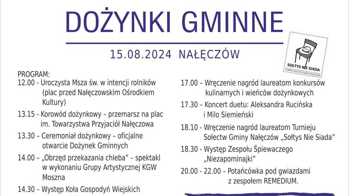 Dożynki w Nałęczowie 2024