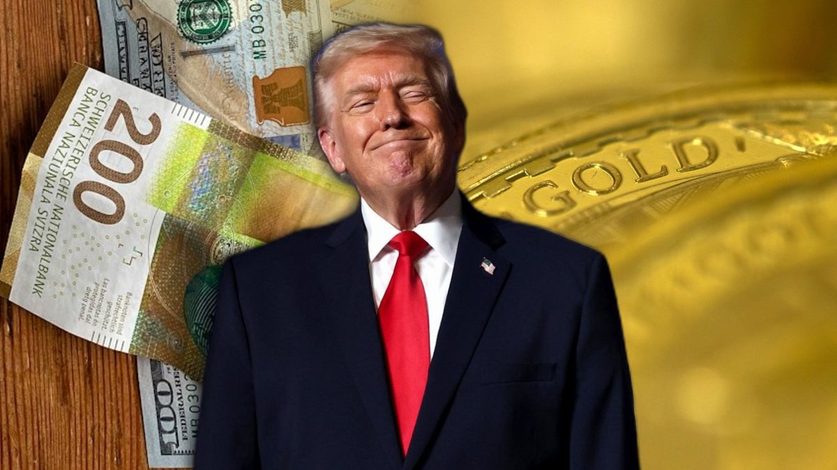 Dolar słabnie, złoto i frank zyskują