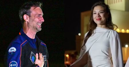 Aleksandra Uznańska-Wiśniewska pożegnała męża wzruszającym nagraniem przed jego lotem w kosmos. "Bardzo cię kochamy"