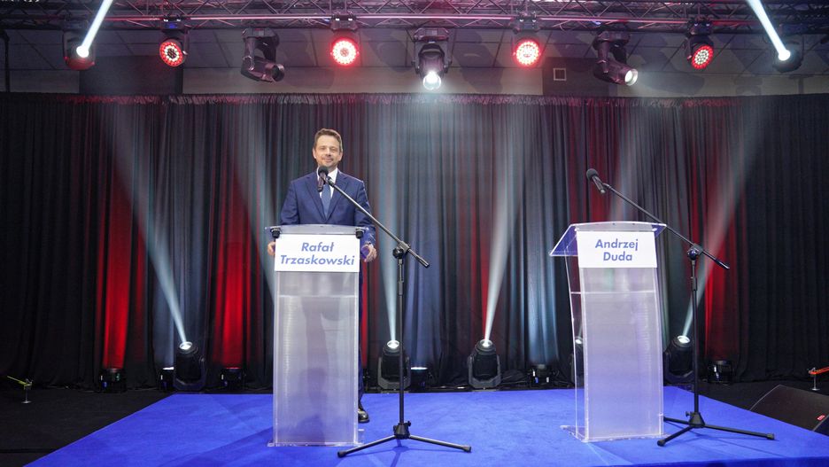 Rafał Trzaskowski wziął udział w debacie w Lesznie