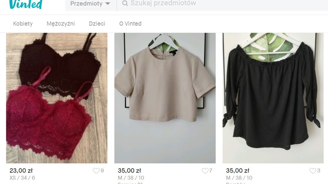 Vinnted jest dziś najpopularniejszą aplikacją do sprzedaży używanych ubrań