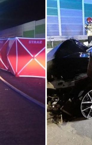 Wypadek na A1. Jest decyzja prokuratury ws. kierowcy bmw