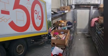 Wyprzedaż w ciężarówce. Pokazała, co kupiła w Biedronce za 50 zł